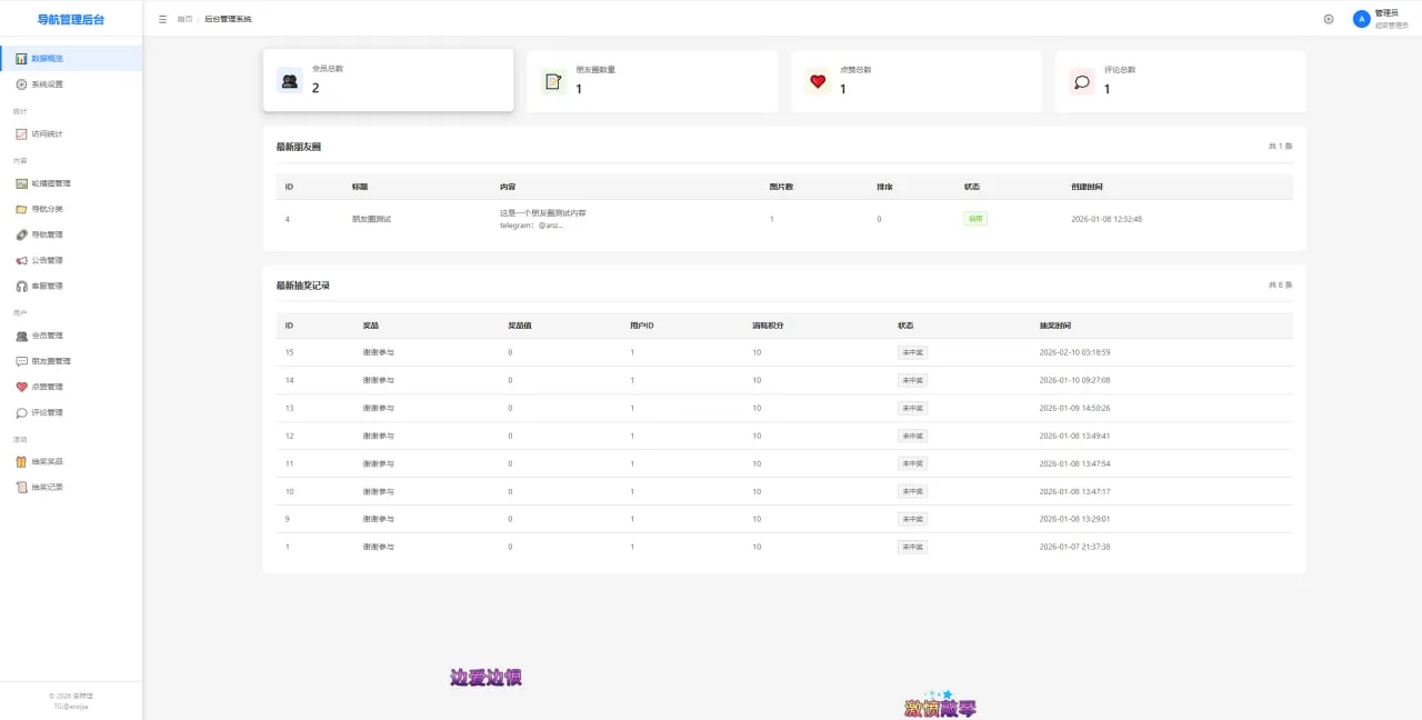 新款自带抽奖功能导航系统
