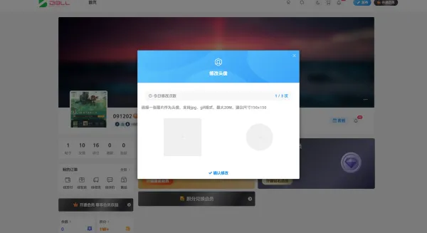 子比主题-头像修改次数插件-专注于各种精品源码阿七源码