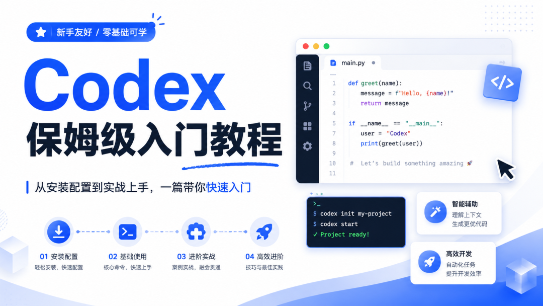 Codex 本地安装教程-专注于各种精品源码阿七源码