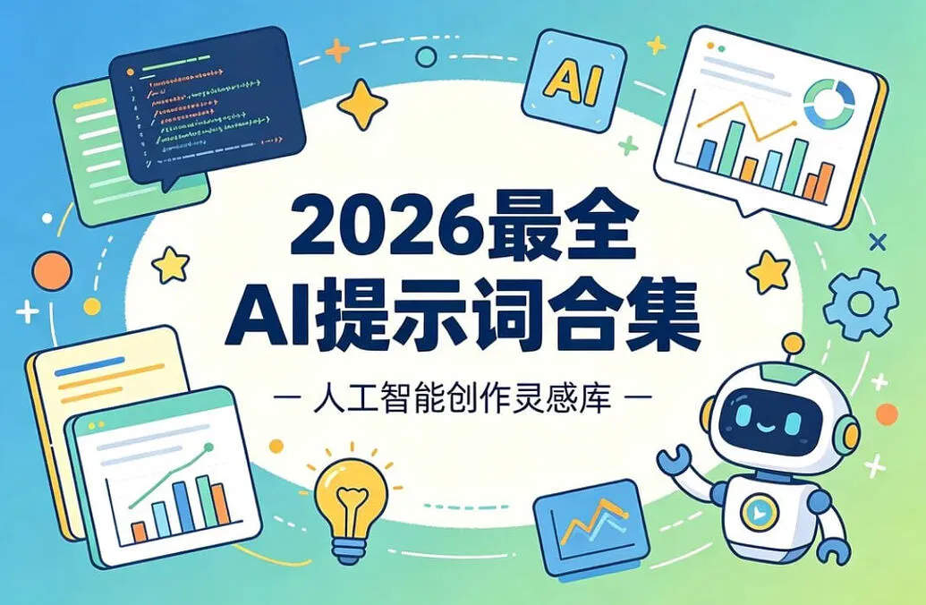 2026 最全 AI 提示词合集，覆盖多领域 + 多平台通用轩玮博客-探索建站技术，分享专业见解IT博客轩玮博客
